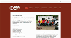 Desktop Screenshot of dogaide.com